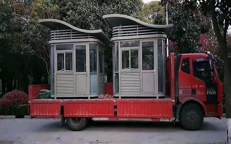 鋼構氟碳漆崗亭